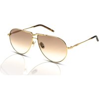 Mulberry Riders SML250 Sunglasses 300K Shiny Rose Gold/Brown Gradient