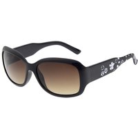 Ted Baker Charlotte TB1183 Women's Sunglasses 011 Black/Brown Gradient