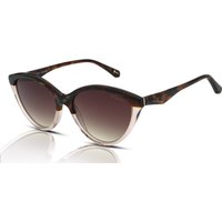 Ted Baker Deeha TB1735 Women's Sunglasses 187 Gloss Pearl Tortoise/Gradient Brown