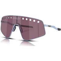 Oakley Sutro TI Sweep OO6025 Sunglasses 602504 Polished Stonewash/Prizm Road Black