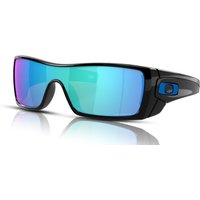Oakley Batwolf OO9101 Men's Sunglasses 910158 Polished Black/Prizm Sapphire
