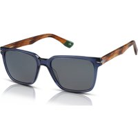 Botaniq BIS-7060 Men's Sunglasses 105 Crystal Blue/Smoke