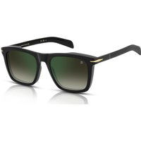 David Beckham DB7000/S Men's Sunglasses 003/CS Matte Black/Green Gradient Mirror