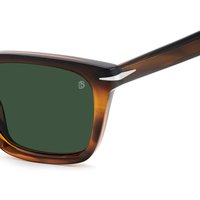 David Beckham DB 7135/F/S Men's Sunglasses EX4/QT Brown/Green