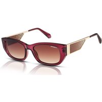 Superdry SDS-5036 Women's Sunglasses 161 Crystal Aubergine/Brown