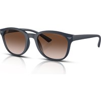Emporio Armani EA4225U Men's Sunglasses 508813 Matte Blue/Gradient Brown