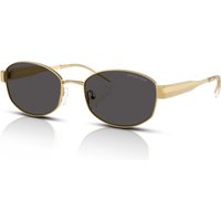 Michael Kors Monte Carlo MK1161 Women's Sunglasses 189687 Yellow Gold/Dark Grey Solid