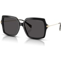 Michael Kors Quogue MK2247U Women's Sunglasses 395087 Black/Amber Tortoise/Dark Grey Solid