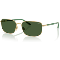 Polo Ralph Lauren PH3159 Men's Sunglasses 947771 Semishiny Pale Gold/Bottle Green