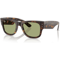 Ray-Ban Mega Wayfarer RB0840S Sunglasses 902/4E Havana/Bottle Green