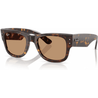 Ray-Ban Mega Wayfarer RB0840S Sunglasses 902/53 Havana/Brown