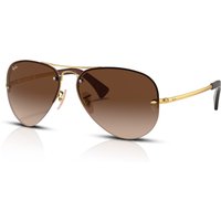 Ray-Ban RB3449 Men's Sunglasses 001/13 Arista/Brown Dark Brown