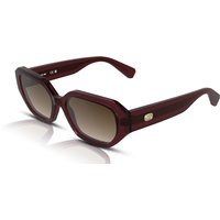 Lacoste L6091S Women's Sunglasses 601 Transparent Burgundy