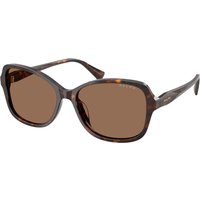 Ralph by Ralph Lauren RA5351U Women's Sunglasses 500373 Shiny Dark Havana/Brown