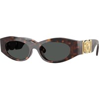 Versace VE4480U Women's Sunglasses 108/87 Havana/Dark Grey