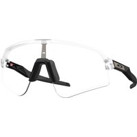 Oakley Sutro Lite Sweep OO9465 Men's Sunglasses 946539 Matte Clear/Clear to Black Iridium Photochromic