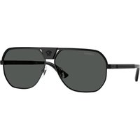 Versace VE2294 Men's Sunglasses 126187 Matte Black/Dark Grey
