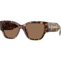 Versace VE4509U Women's Sunglasses 551473 Havana Yellow/Dark Brown