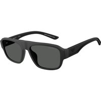 Emporio Armani EA4266U Men's Sunglasses 500187 Rubberized Matte Black/Dark Grey