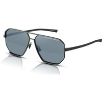 Porsche Design P8995 Men's Sunglasses D187 Dark Grey/Blue Silver Mirror