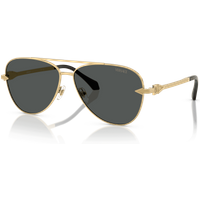 Versace VE2283 Men's Sunglasses 100287 Gold/Dark Grey