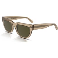 Calvin Klein Jeans CKJ25600S Women's Sunglasses 208 Brown To Violet Colorshift