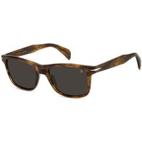David Beckham DB 1197/S Sunglasses EX4/IR Brown Horn/Grey