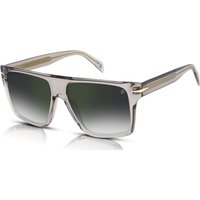 David Beckham DB 7149/S Sunglasses KB7/NU Grey/Grey Shaded Green Mirror