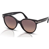 Tom Ford Tallulah FT1311 Women's Sunglasses 01T Shiny Black/Gradient Red