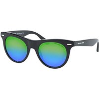 Michael Kors Bora Bora MK2074F Women's Sunglasses 3005U1 Black Acetate/Aqua