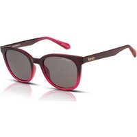 Superdry SDS-5032 Women's Sunglasses 108 Crystal Dark Grey/Fuschia Fade/Grey