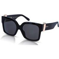 Mulberry SML298 Women's Sunglasses 0BLK Black/Smoke