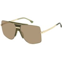 Victoria Beckham VB7006/S Women's Sunglasses GC1/70 Green Marble Gold/Brown