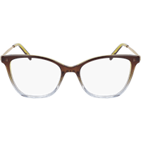 DKNY DK7010 Glasses 343 Crystal Moss/Blue Gradient
