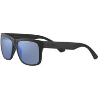 Serengeti Positano 8982 Sunglasses Matte Black/Mineral Polarised 555nm Blue