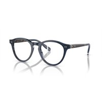 Polo Ralph Lauren PH2268 Men's Glasses 5470 Shiny Transparent Blue