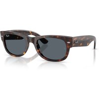 Ray-Ban Mega Wayfarer II RB0832S Sunglasses 902/R5 Havana/Blue 55mm