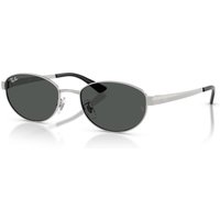 Ray-Ban RB3774D Sunglasses 003/87 Silver/Dark Grey
