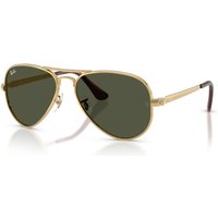 Ray-Ban Aviator Max RB3925 Sunglasses 001/31 Arista Gold/Green 62mm