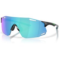 Oakley Cybr Dyno OO9513D Sunglasses 951302 Polished Black/Prizm Sapphire