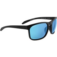 Serengeti Carson Small SS766002 Sunglasses Matte Black/Mineral Polarised 555nm Blue