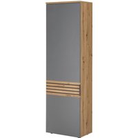 POCO Onlineshop DE Garderobenschrank Milan Eiche Sonoma Nachbildung grau B/H/T: ca. 60x200x38 cm