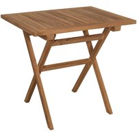 deVries deVries Gartentisch Woodie natur Teakholz B/H/L: ca. 80x73x60 cm