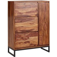 Wohnling Schuhschrank rosenholz Nachbildung B/H/T: ca. 40x120x88 cm