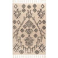 Kayoom Kurzflorteppich Loris 525 weiß B/H/L: ca. 160x2,2x230 cm