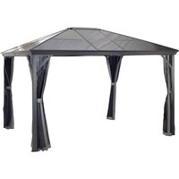 Sojag Sojag Pavillon Verona anthrazit Aluminium B/H/T: ca. 298x260x423 cm