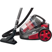 WKM Bodenstaubsauger PSC-2300W.17 anthrazit rot Kunststoff Metall B/H/T: ca. 41x34x27 cm