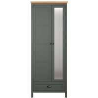 POCO Onlineshop DE Garderobenschrank Stanton tannengrün Eiche Evoke Coast Nachbildung B/H/T: ca. 77x198x39 cm