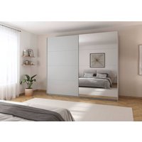 POCO Onlineshop DE Schwebetürenschrank Quadra Seidengrau B/H/T: ca. 270x229x62 cm