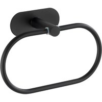 Turbo-Loc Handtuchring schwarz Edelstahl B/H/T: ca. 20,5x12,5x7,5 cm